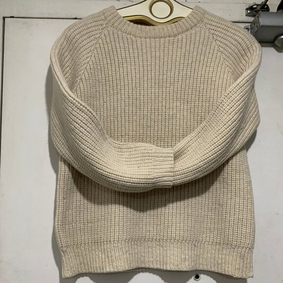 HAND-KNIT CHUNKY WOOL SWEATERS SIZE S - Picture 6 of 8